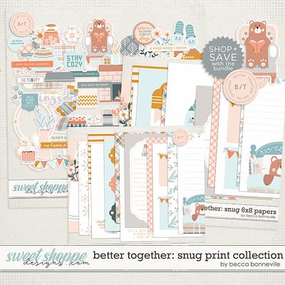Better Together: Snug Print Collection by Becca Bonneville 