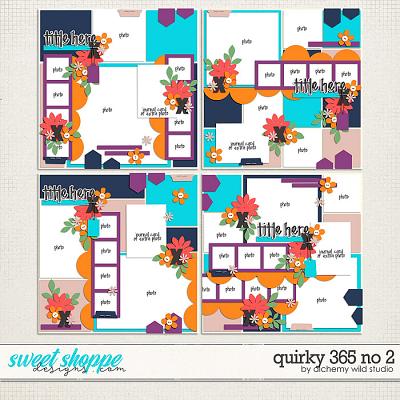 Quirky 365 No 2 Layered Templates by Alchemy Wild Studio