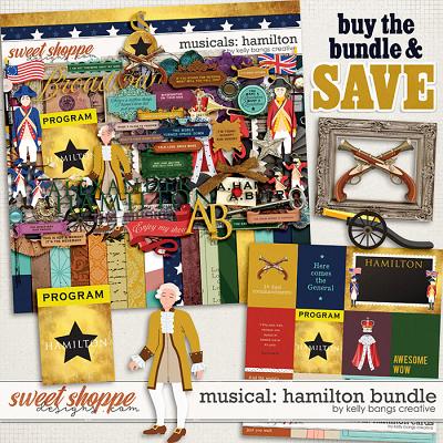 Musicals: Hamilton Bundle by Kelly Bangs Creative