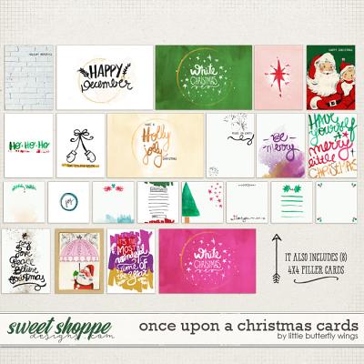 Once upon a Christmas cards by Little Butterfly Wings