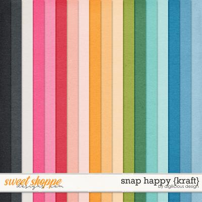 Snap Happy {Kraft} by Digilicious Design