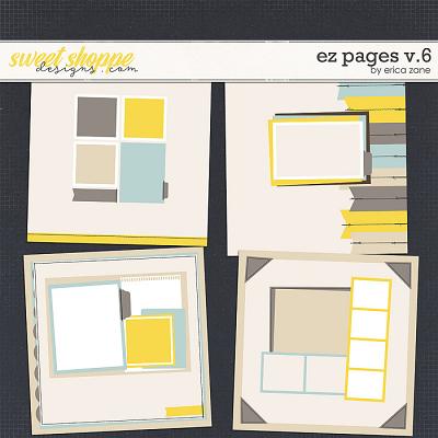 EZ Pages v.6 Templates by Erica Zane