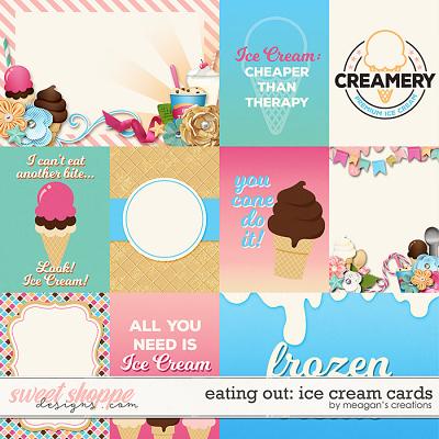 Eating Out: Ice Cream Cards by Meagan's Creations
