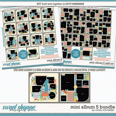 Cindy's Layered Templates - Mini Album 5 Bundle by Cindy Schneider