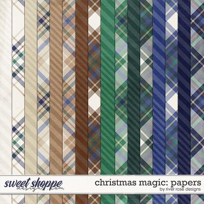 Christmas Magic: Papers by River Rose Designs