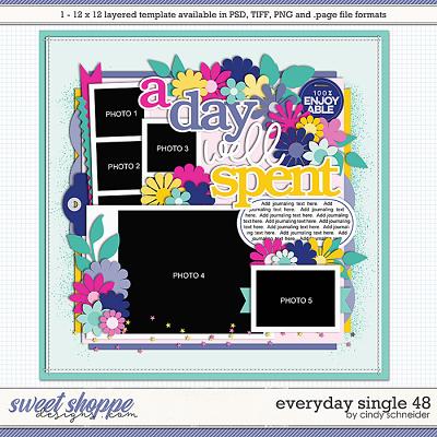 Cindy's Layered Templates - Everyday Single 48 by Cindy Schneider