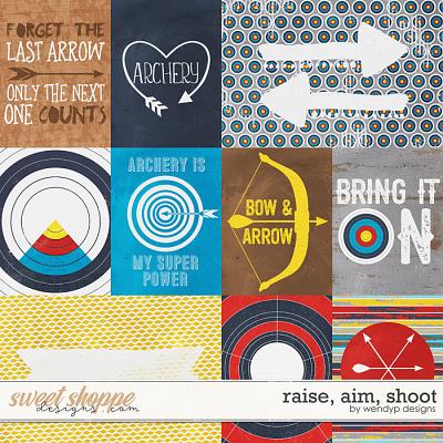 Raise, aim, shoot - cards by WendyP Designs