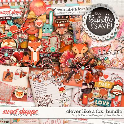 clever like a fox bundle: simple pleasure designs by jennifer fehr