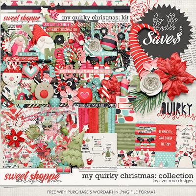 My Quirky Christmas: Collection + FWP by River Rose Designs