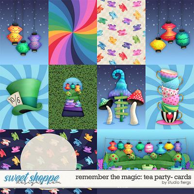 Remember the Magic: TEA PARTY- CARDS by Studio Flergs