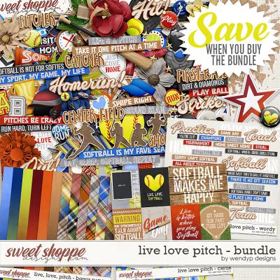 Live Love Pitch - Bundle by WendyP Designs