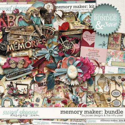 Memory Maker Bundle JoCee Designs and The Nifty Pixel
