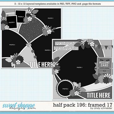Cindy's Layered Templates - Half Pack 196: Framed 17 by Cindy Schneider