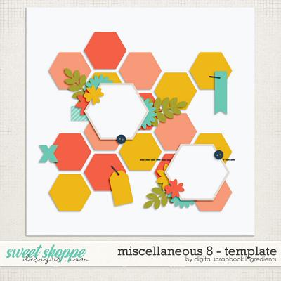 Miscellaneous 8 Template by Digital Scrapbook Ingredients