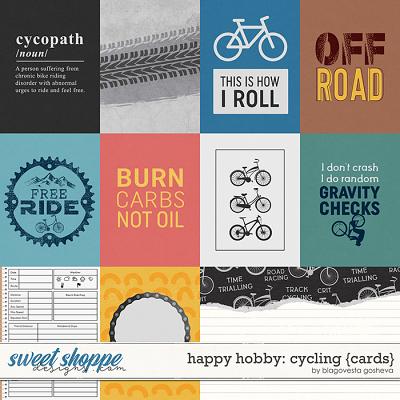Happy Hobby: Cycling {cards} by Blagovesta Gosheva