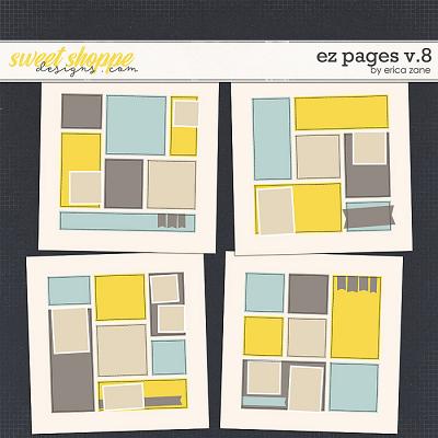 EZ Pages v.8 Templates by Erica Zane