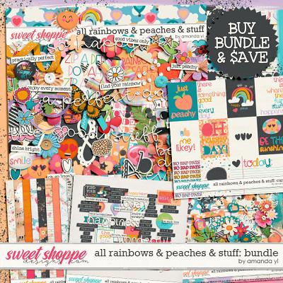 All rainbows & peaches & stuff: bundle by Amanda Yi