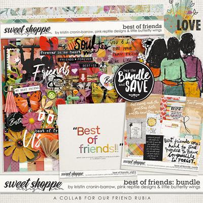 Best of Friends: Bundle by Kristin Cronin-Barrow, Little Butterfly Wings and Pink Reptile Designs 
