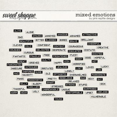 Mixed Emotions by Pink Reptile Designs