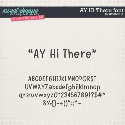 CU AY Hi There by Amanda Yi