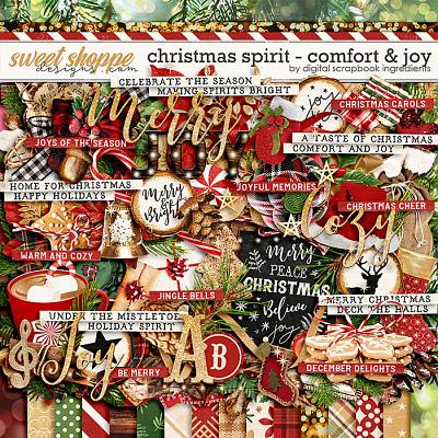 Christmas Spirit : Comfort And Joy by Digital Scrapbook Ingredients