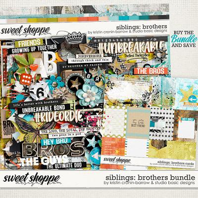 Siblings: Brothers Bundle by Kristin Cronin-Barrow and Studio Basic Designs