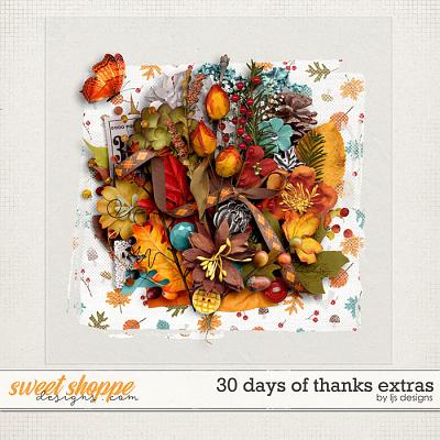 30 Days of Thanks Extras by LJS Designs