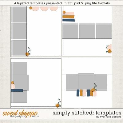 Simply Stitched Templates by River Rose Designs