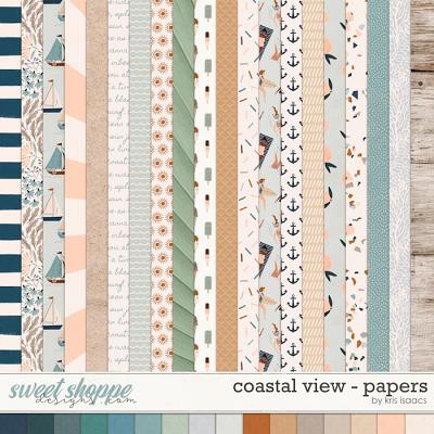 Coastal View | Papers - by Kris Isaacs Designs