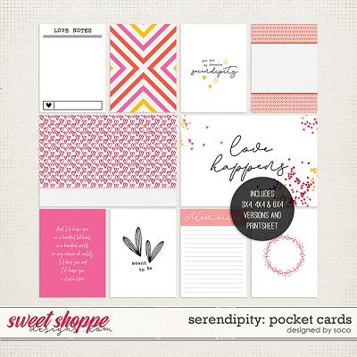 Serendipity: Pocket Cards | Designed by Soco