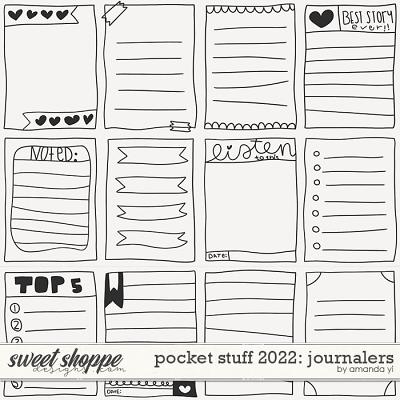 Pocket stuff 2022: journalers by Amanda Yi