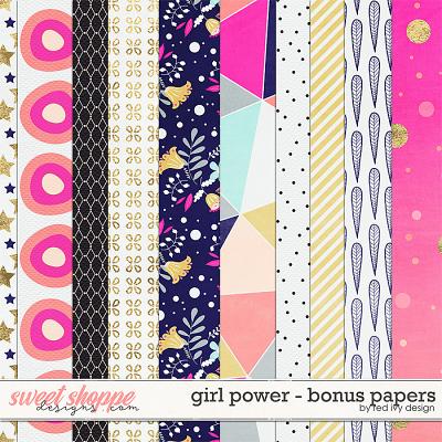 Girl Power - Bonus Papers by Red Ivy Design