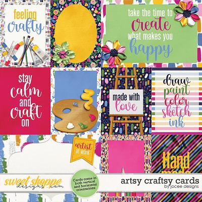 Artsy Craftsy Cards by JoCee Designs