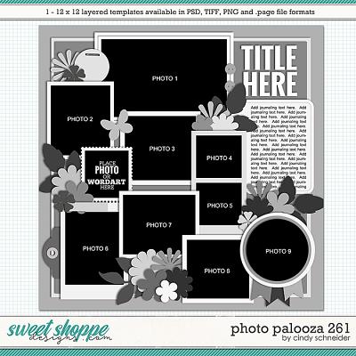 Cindy's Layered Templates - Photo Palooza 261 by Cindy Schneider