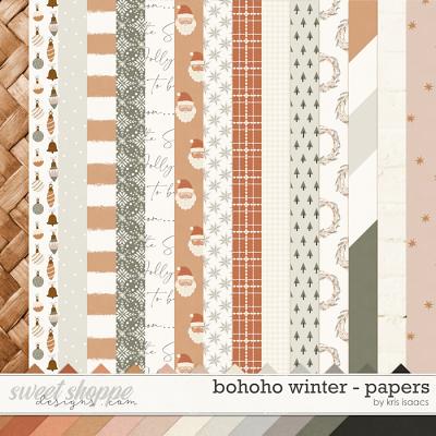 BoHoHo Winter | Papers - by Kris Isaacs
