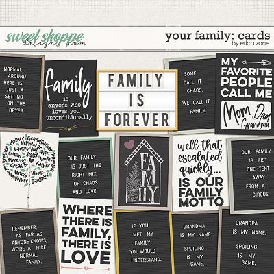 Your Family: Cards by Erica Zane