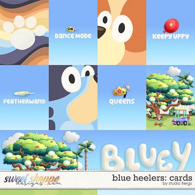 Blue Heelers: CARDS by Studio Flergs