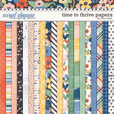 Time to Thrive Papers by Traci Reed