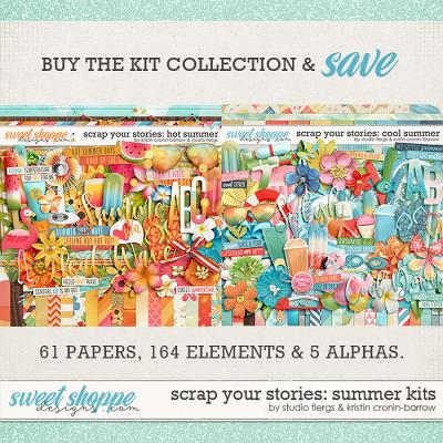 Scrap Your Stories: SUMMER KITS by Studio Flergs & Kristin Cronin-Barrow