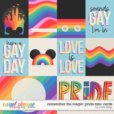 Remember the Magic: PRIDE NITE- CARDS by Studio Flergs