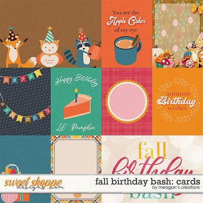 Fall Birthday Bash: Cards by Meagan's Creations