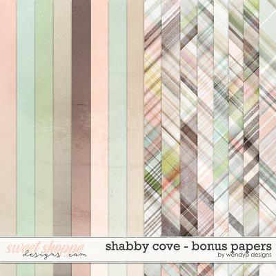 Shabby cove - bonus papers by WendyP Designs