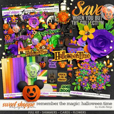 Remember the Magic: HALLOWEEN TIME- COLLECTION & *FWP* by Studio Flergs