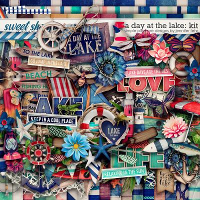 a day at the lake kit: simple pleasure designs by jennifer fehr