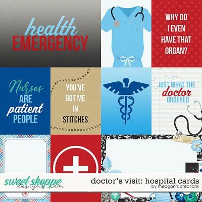 Doctor's Visit: Hospital Cards by Meagan's Creations