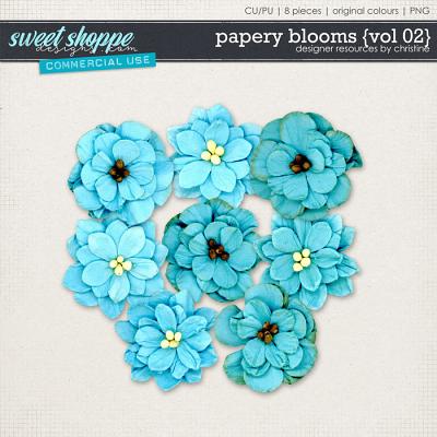 Papery Blooms {Vol 02} by Christine Mortimer