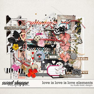 Love Is Love Is Love Elements by Studio Basic