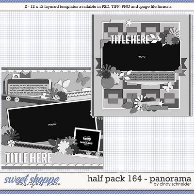 Cindy's Layered Templates - Half Pack 164: Panorama by Cindy Schneider