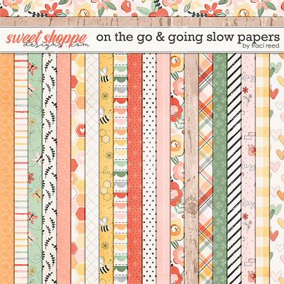 On The Go & Going Slow 12x12 Papers by Traci Reed