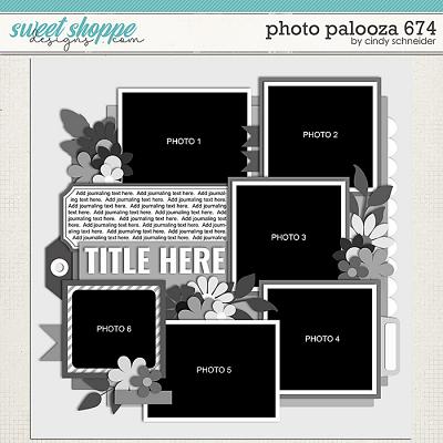 Cindy's Layered Templates - Photo Palooza 674 by Cindy Schneider